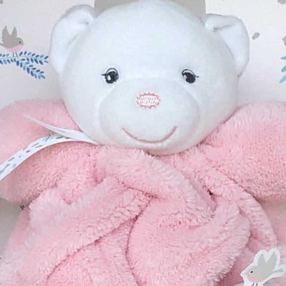 Kaloo Brand New Pink Bear Soft Stuffed Animal Toy for Baby 🐻🎀 - Picture 11 of 14